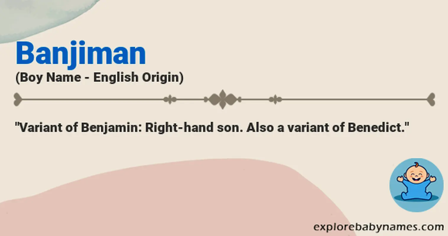 Meaning of Banjiman