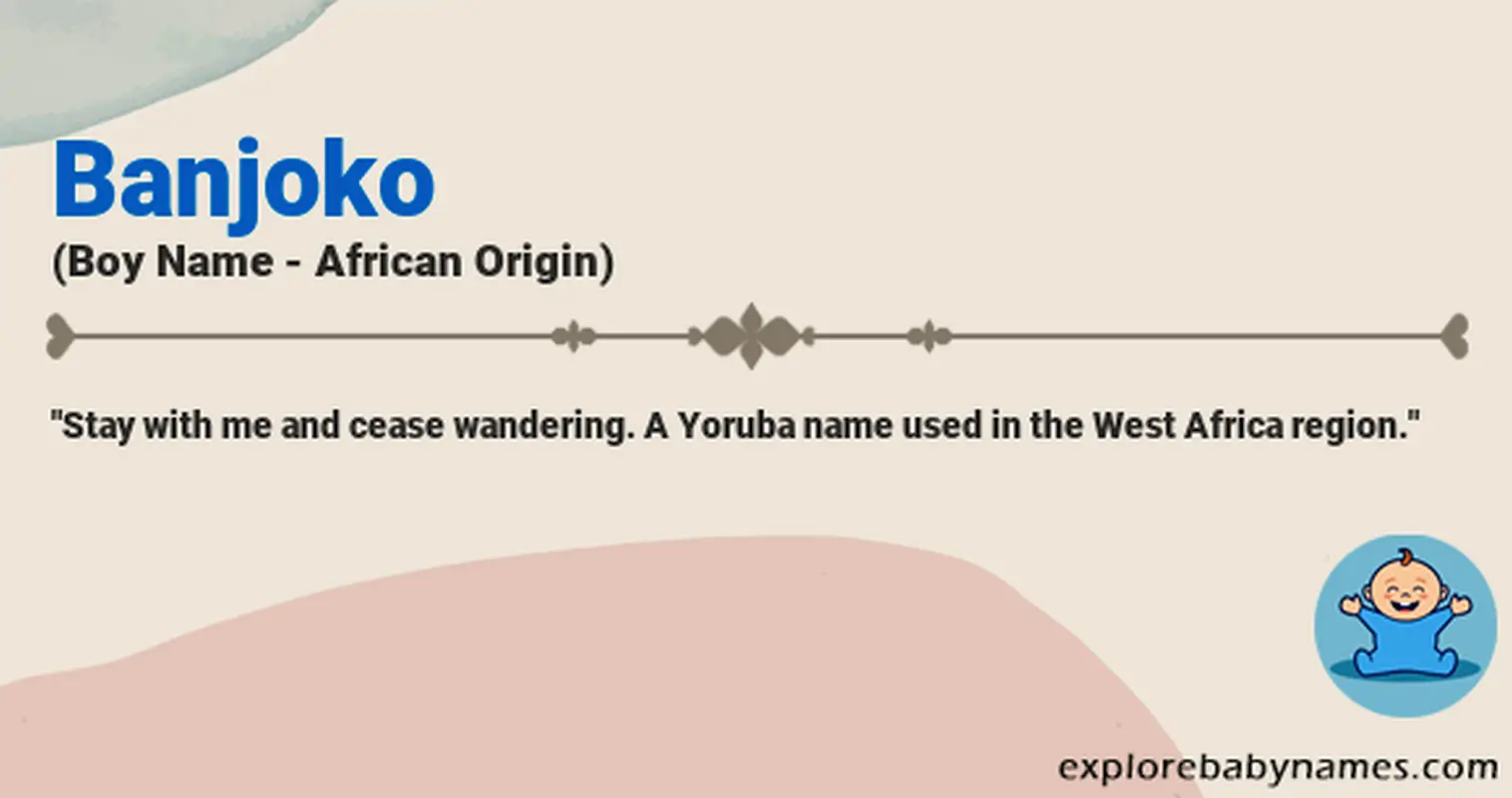 Meaning of Banjoko