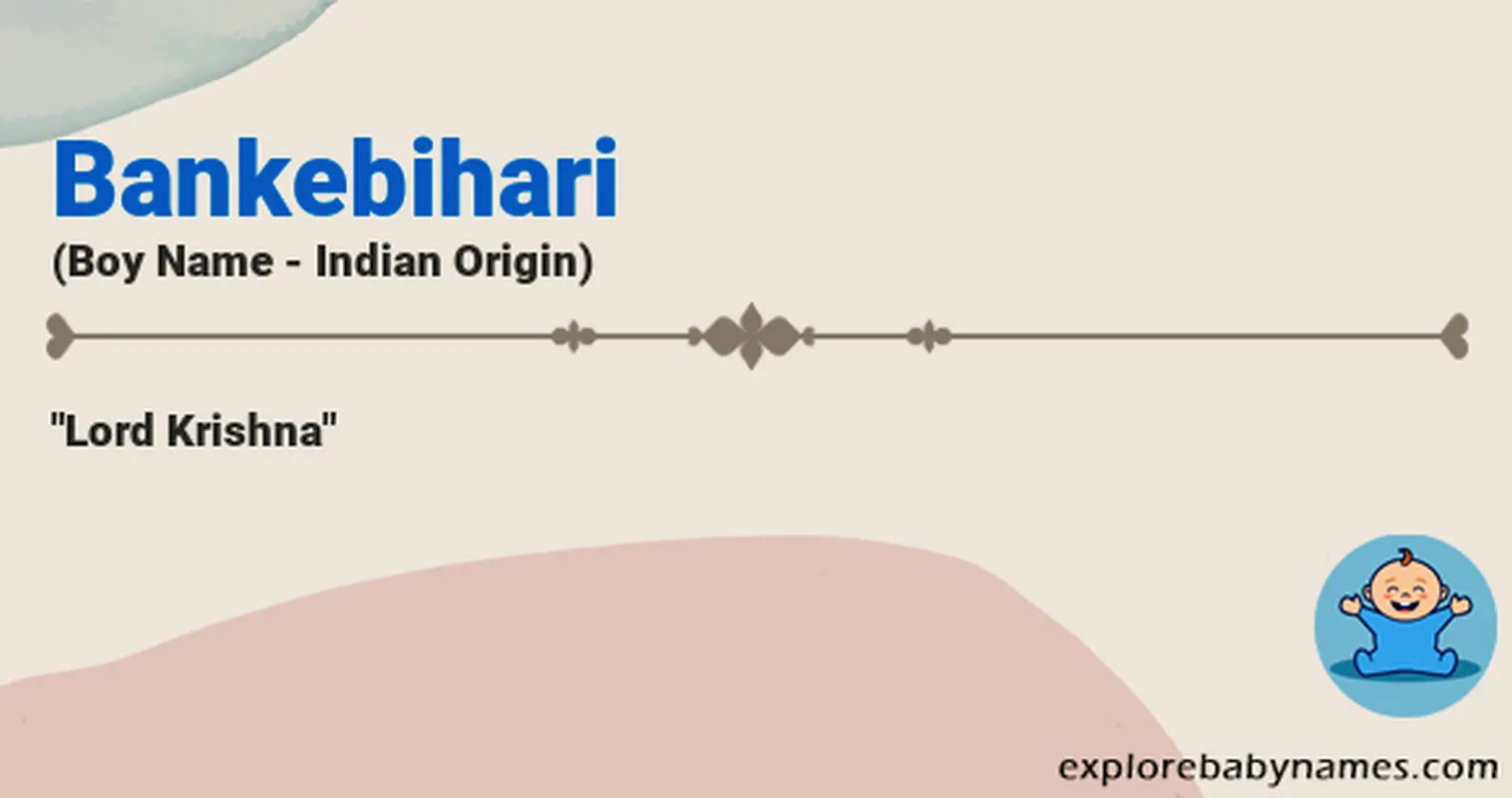 Meaning of Bankebihari