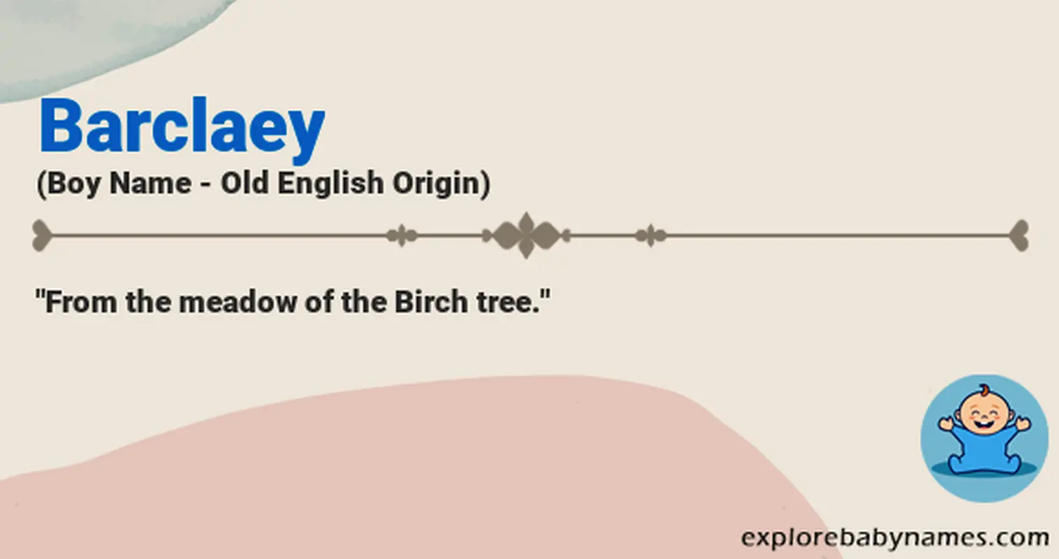 Meaning of Barclaey