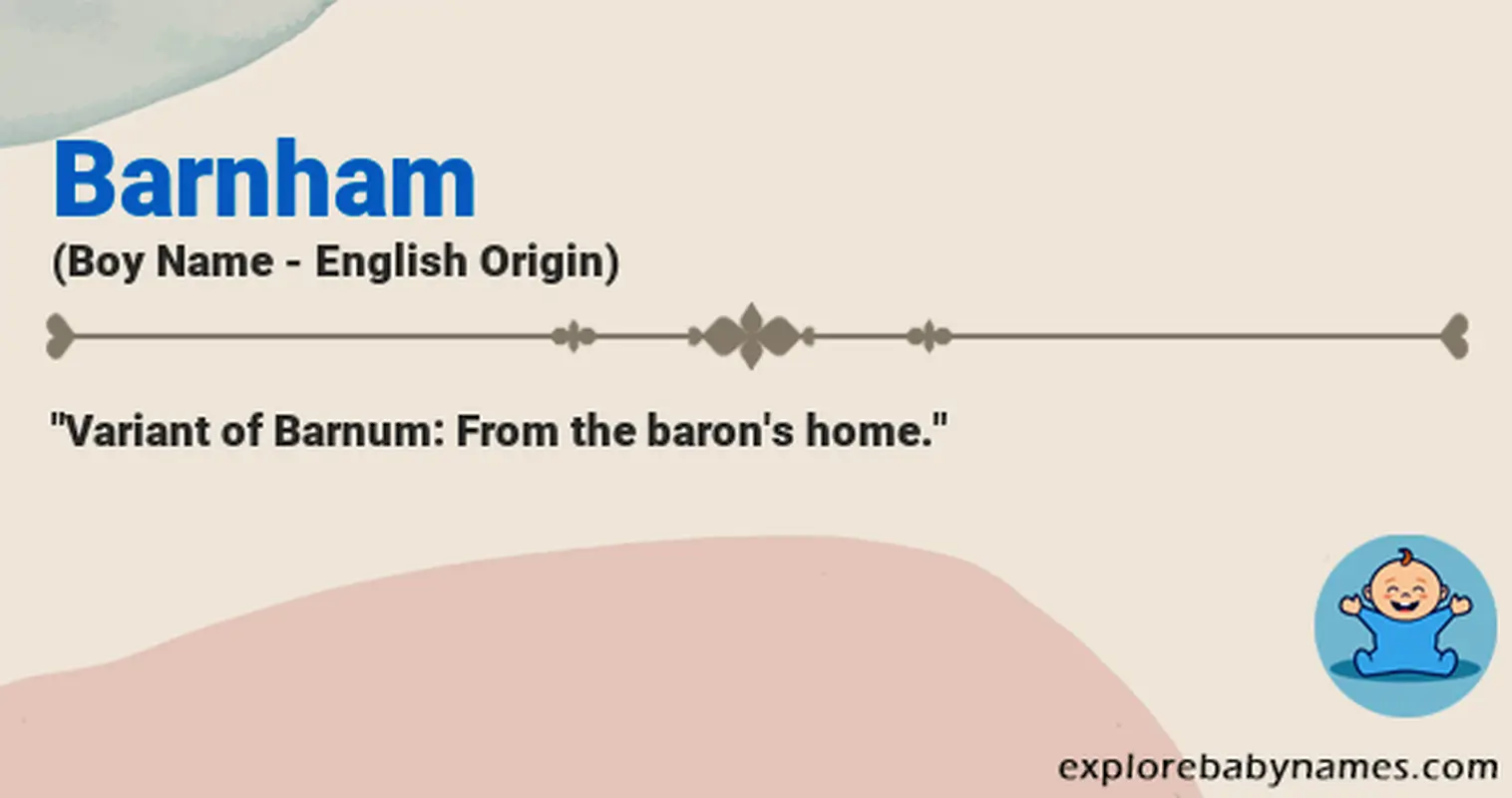Meaning of Barnham