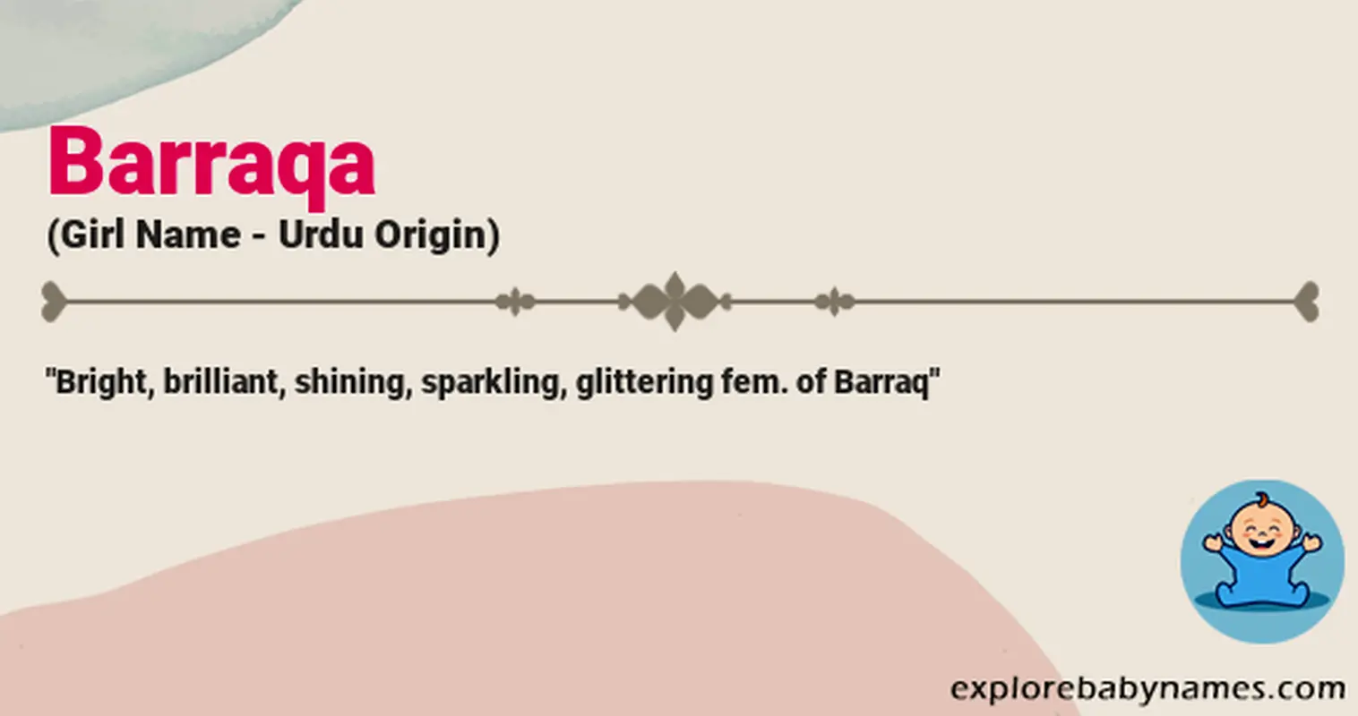 Meaning of Barraqa