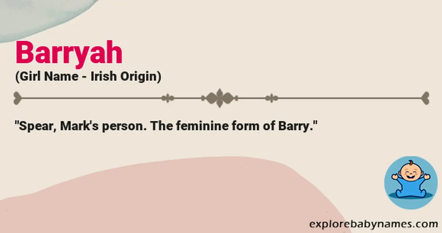 Meaning of Barryah