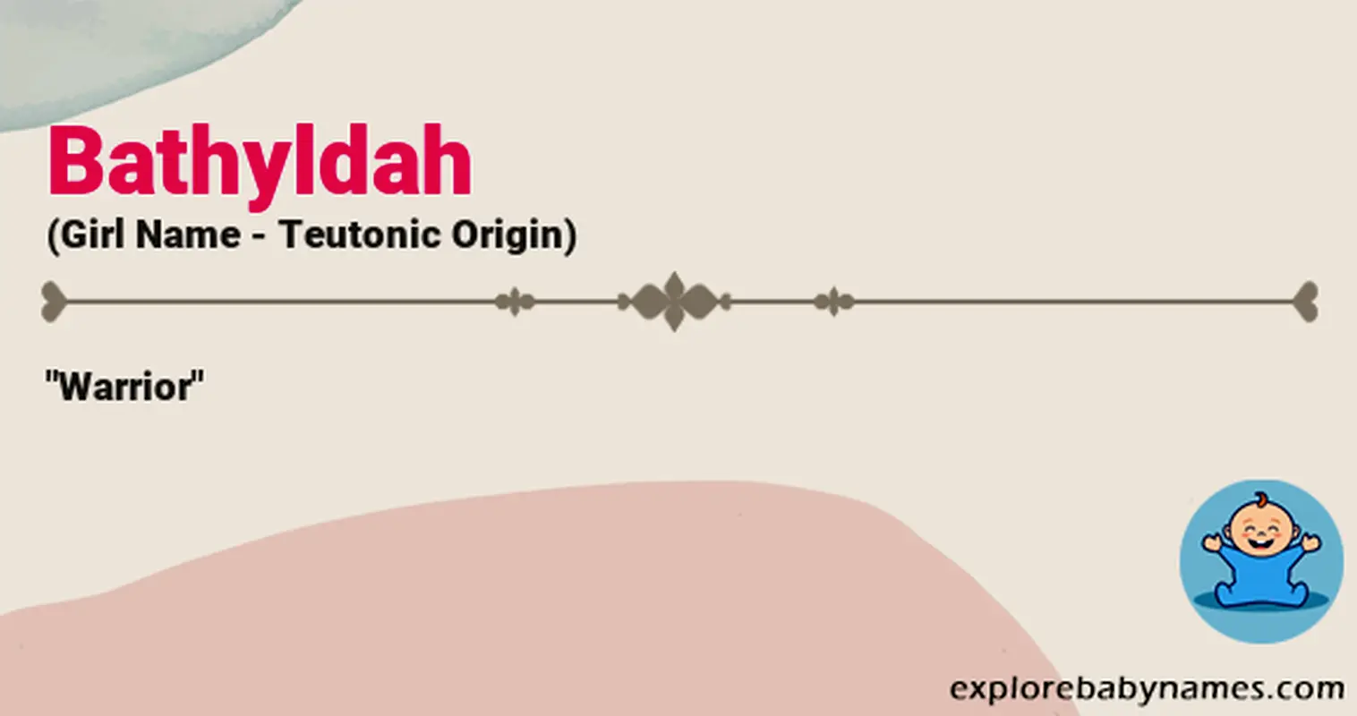 Meaning of Bathyldah