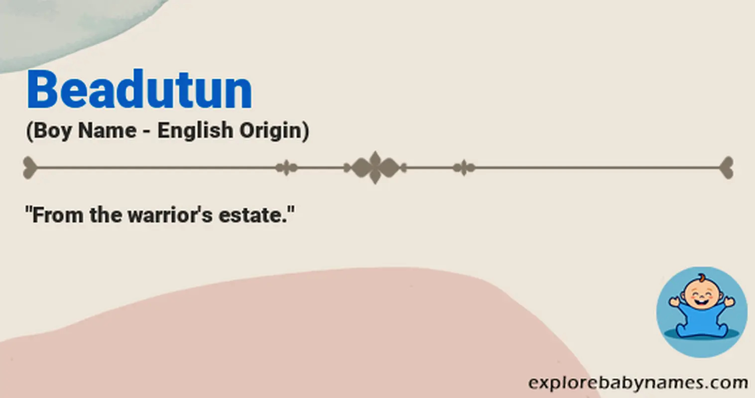 Meaning of Beadutun