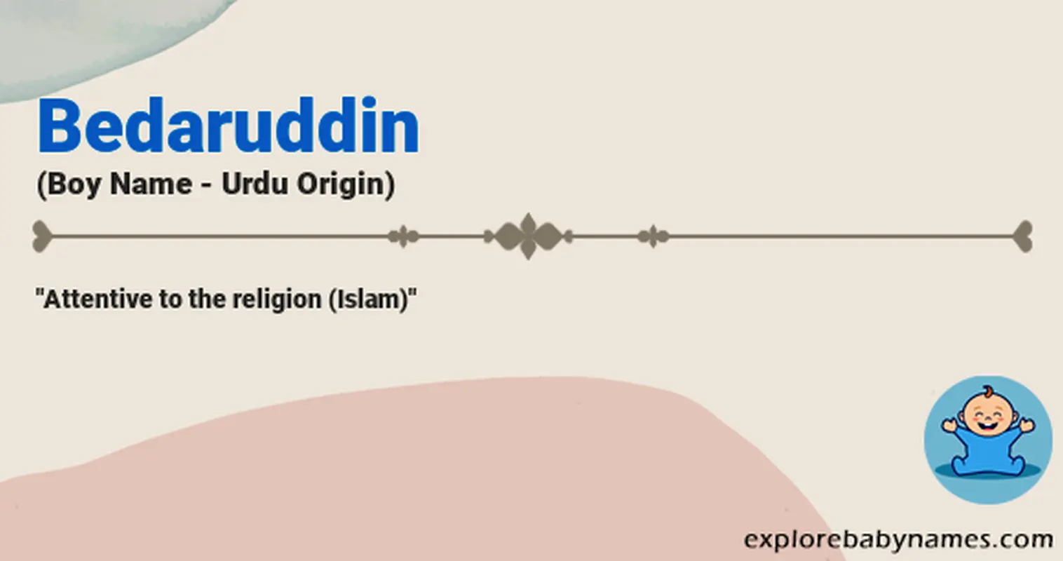 Meaning of Bedaruddin