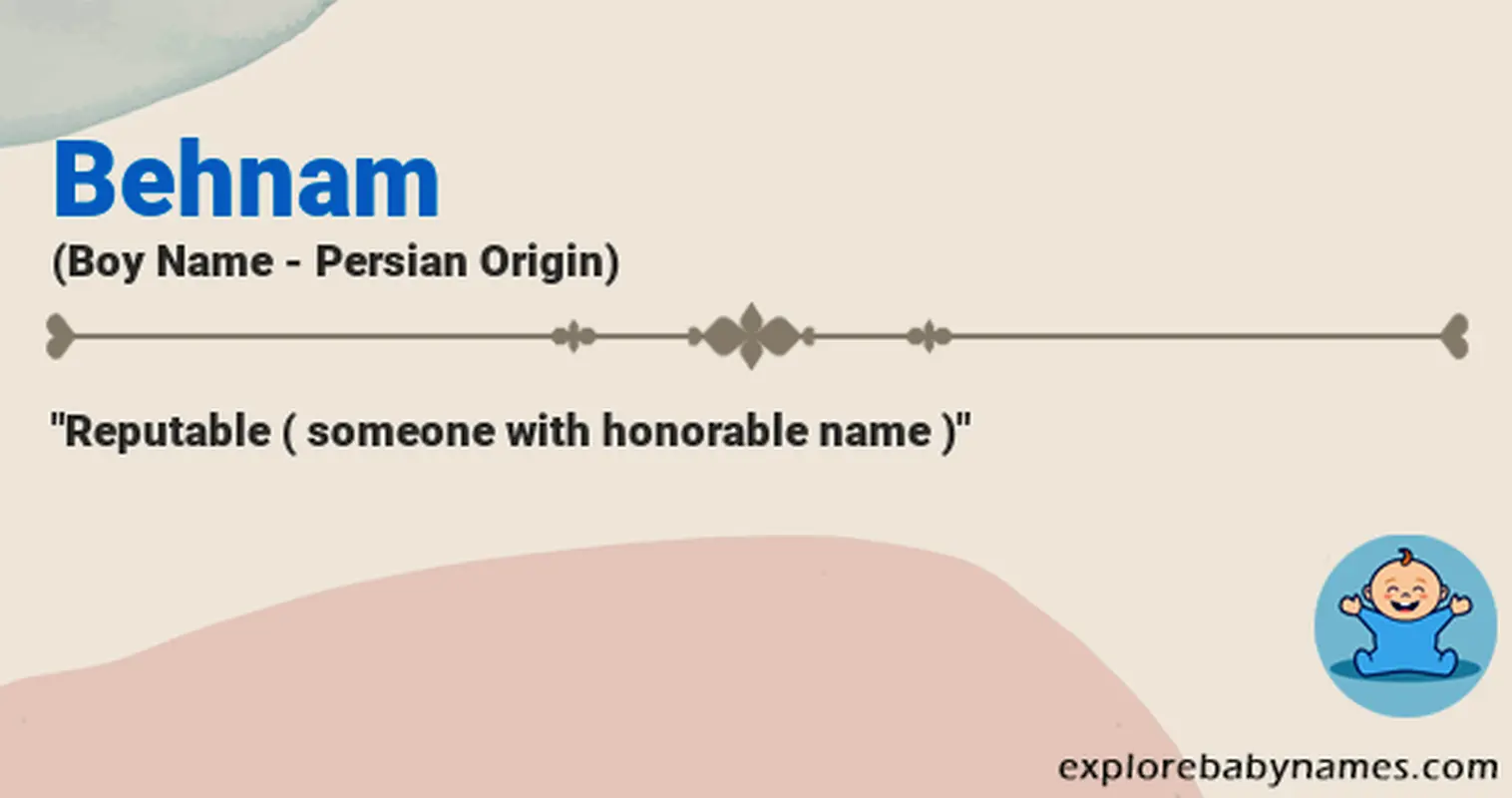 Meaning of Behnam