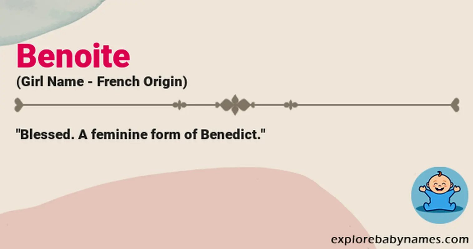 Meaning of Benoite