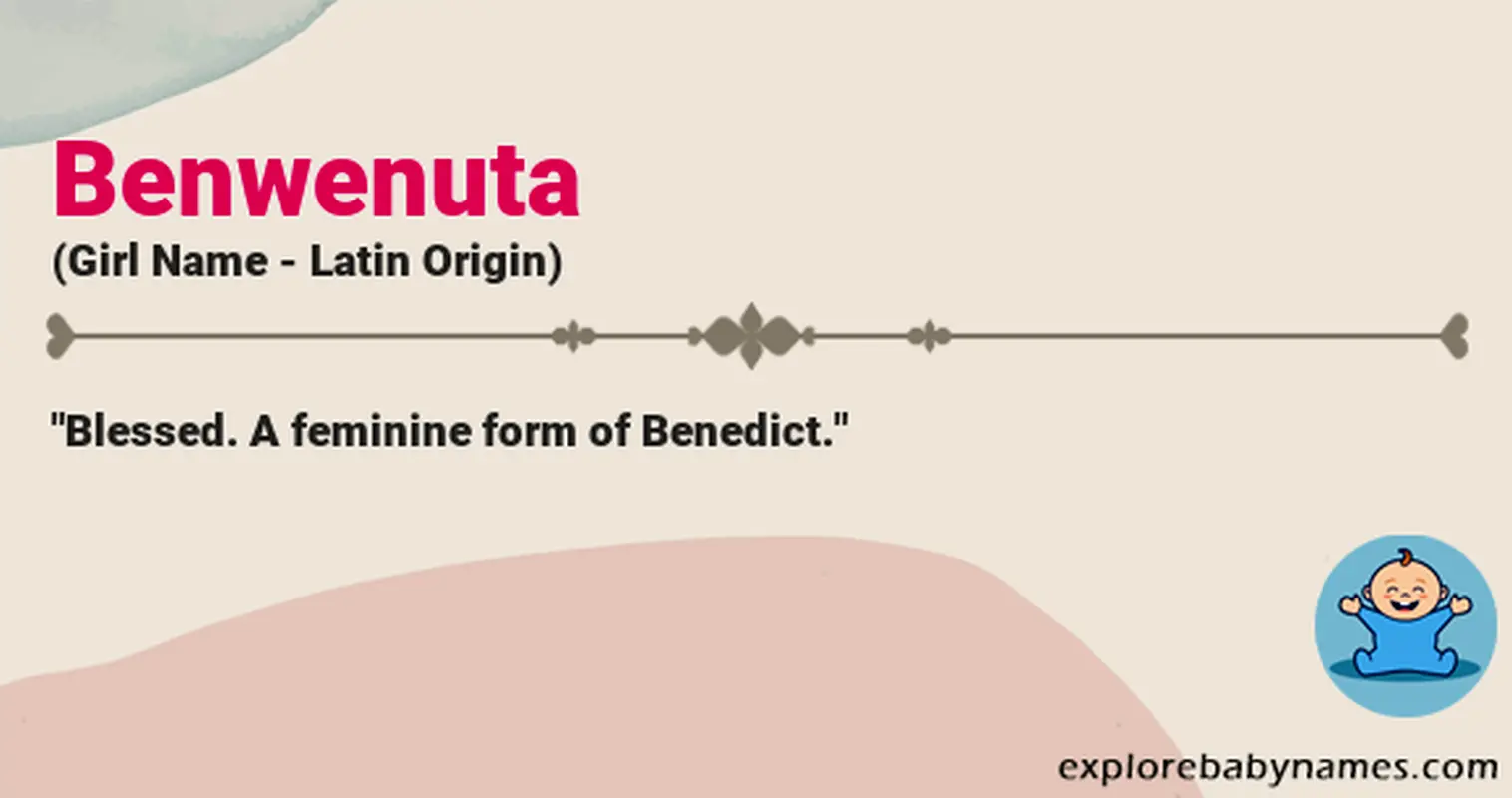 Meaning of Benwenuta