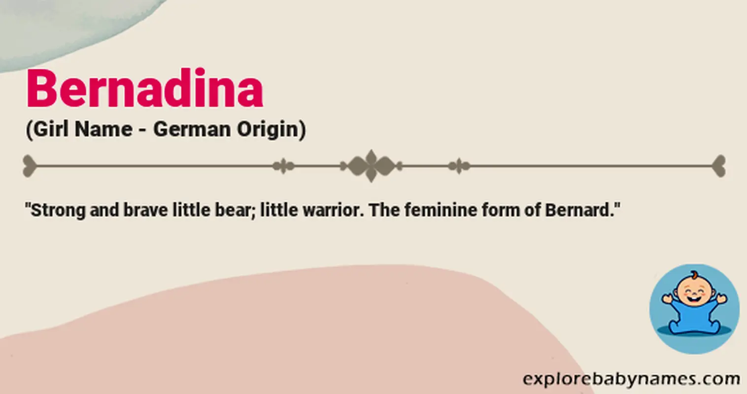 Meaning of Bernadina