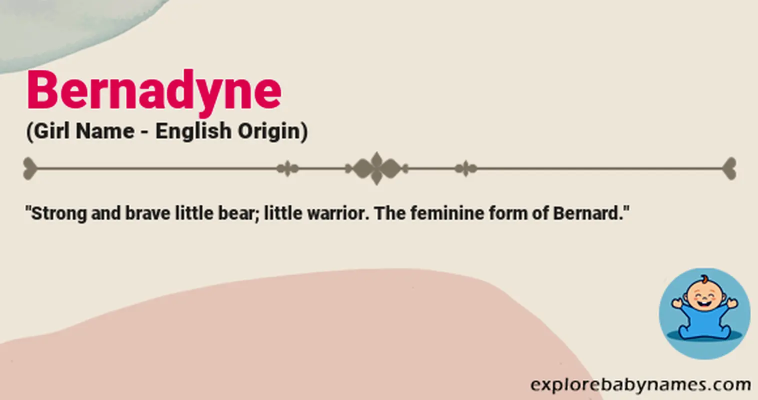 Meaning of Bernadyne