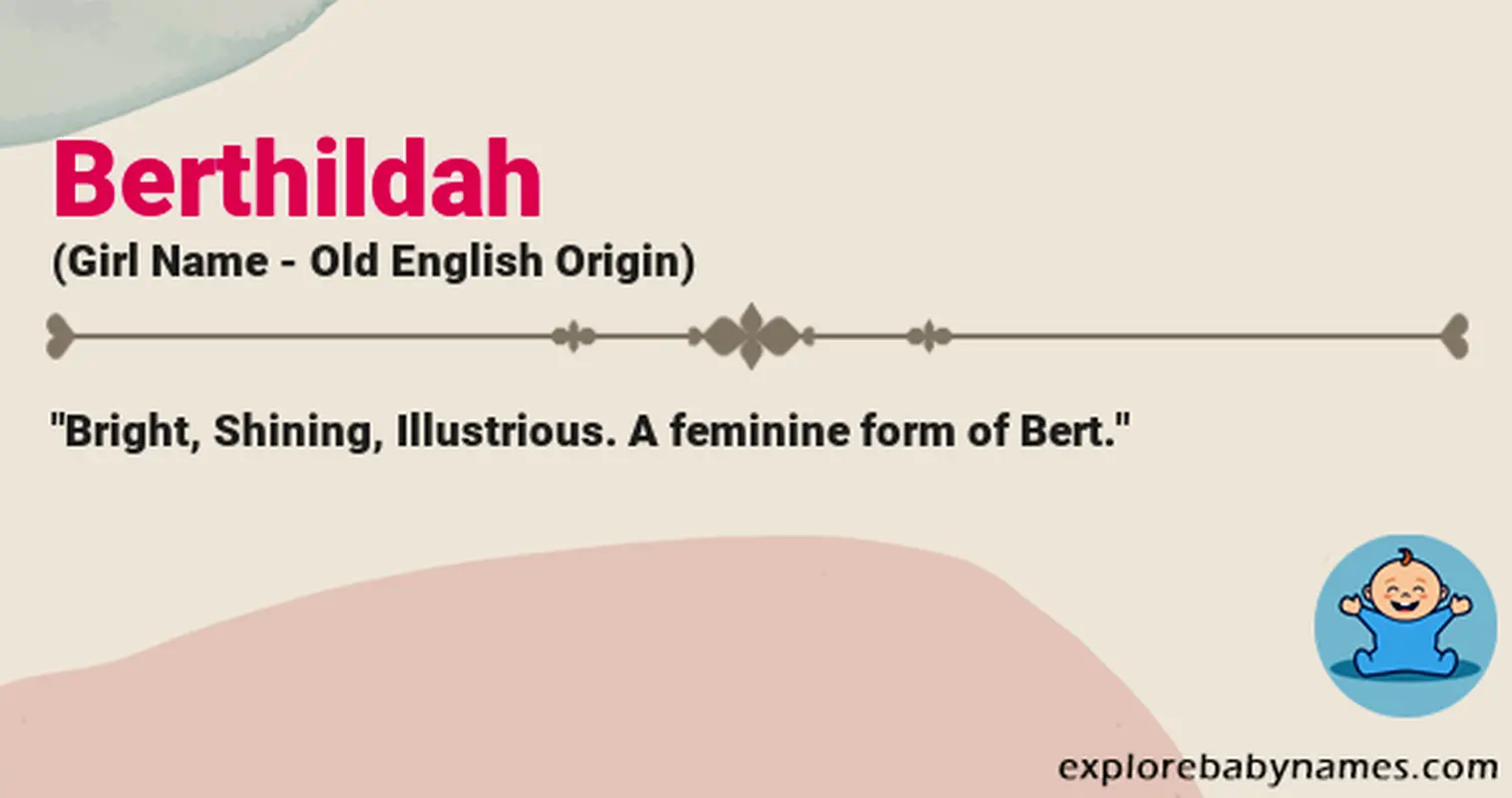 Meaning of Berthildah