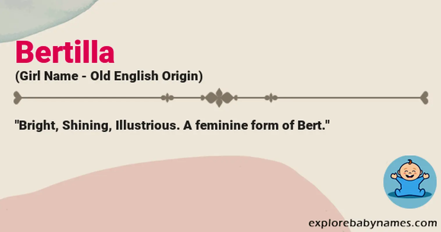 Meaning of Bertilla