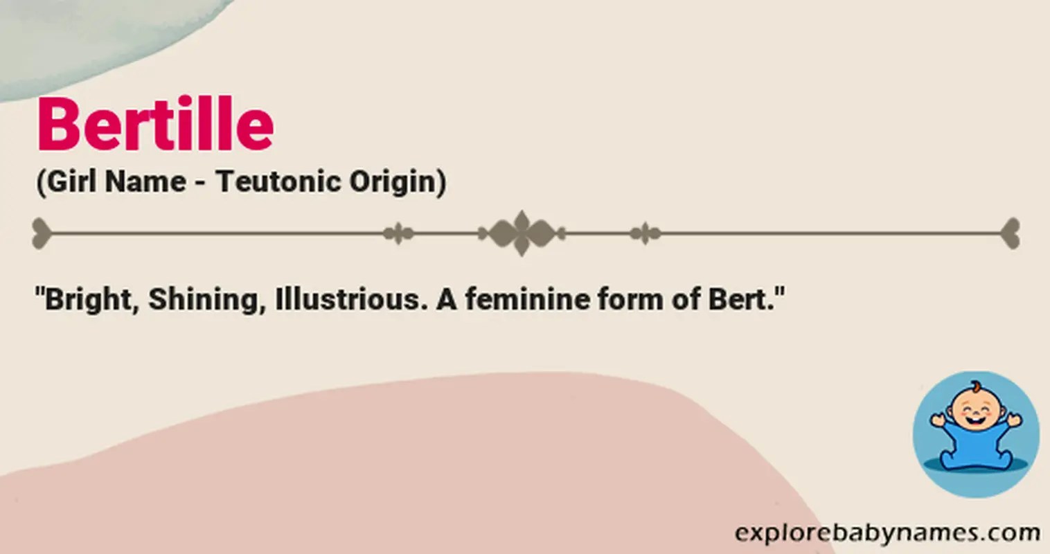 Meaning of Bertille
