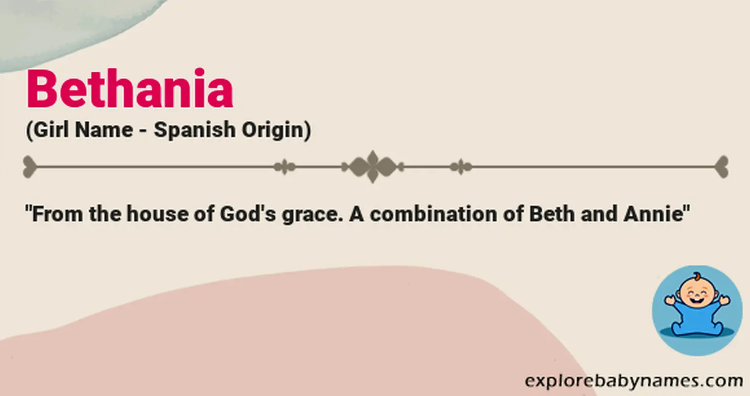 Meaning of Bethania