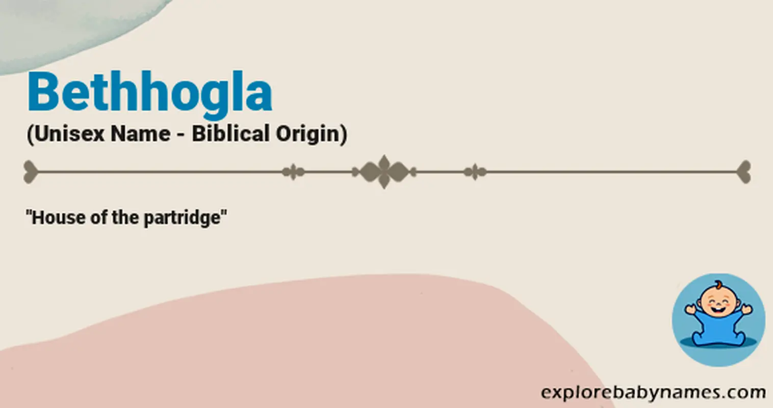 Meaning of Bethhogla