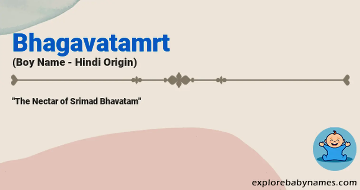 Meaning of Bhagavatamrt