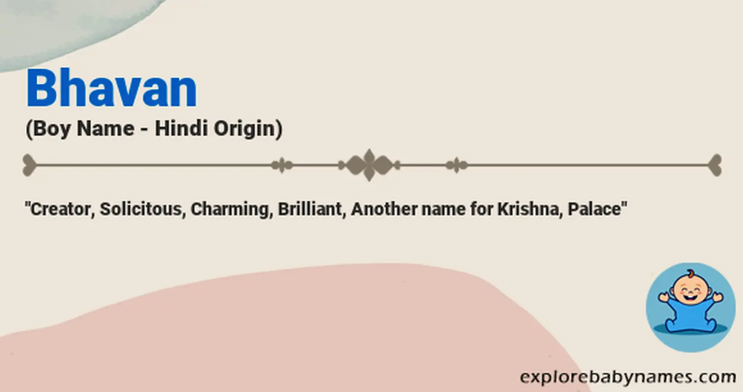 Meaning of Bhavan