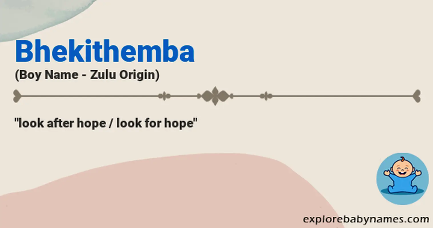 Meaning of Bhekithemba
