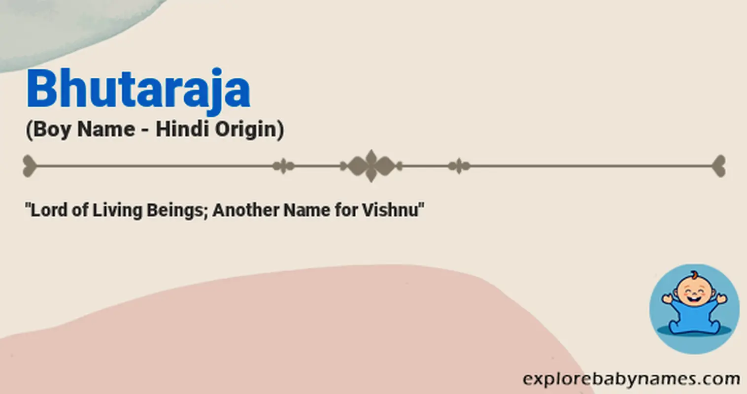 Meaning of Bhutaraja