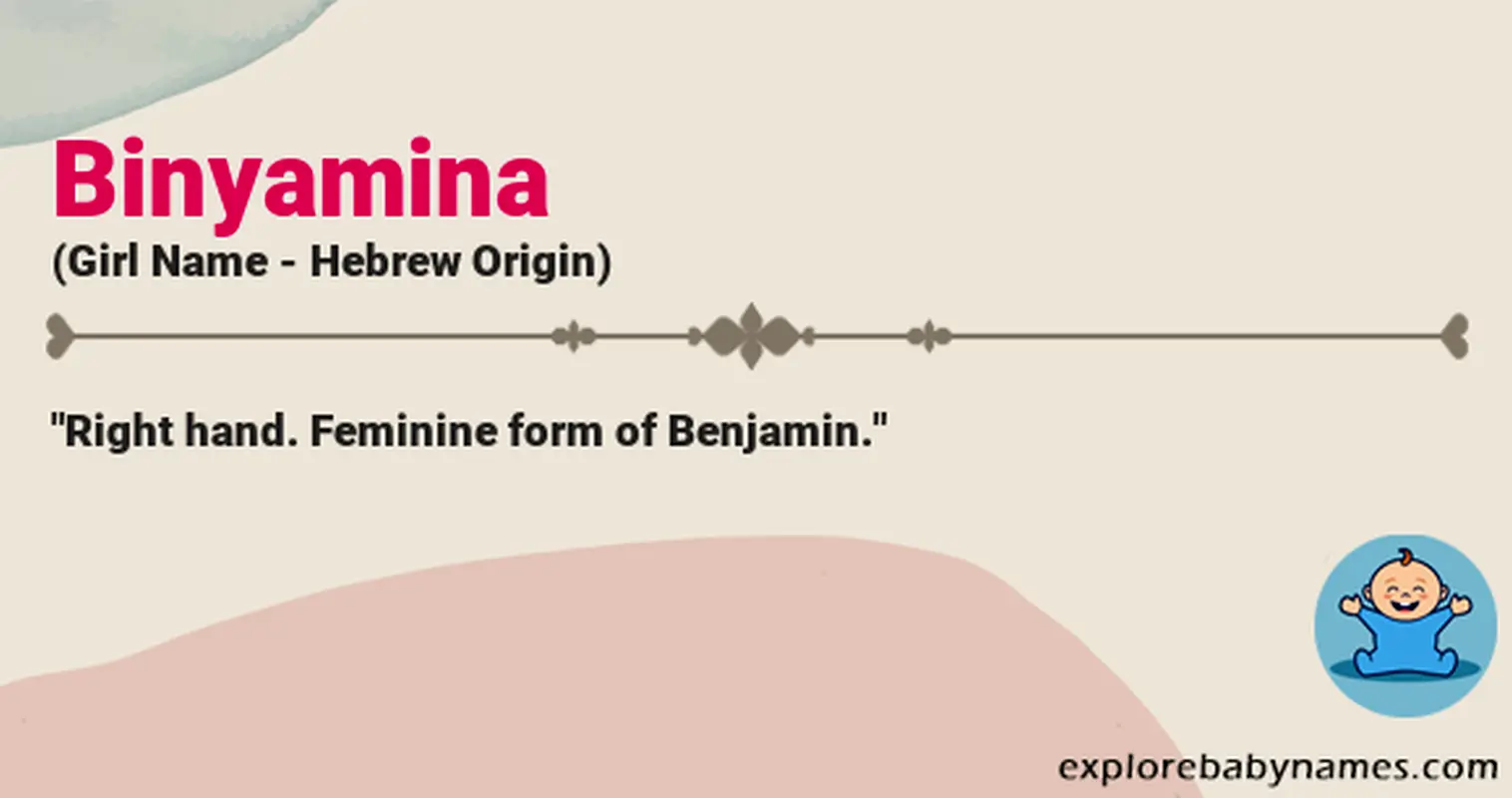Meaning of Binyamina