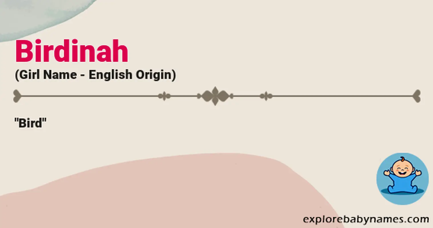 Meaning of Birdinah