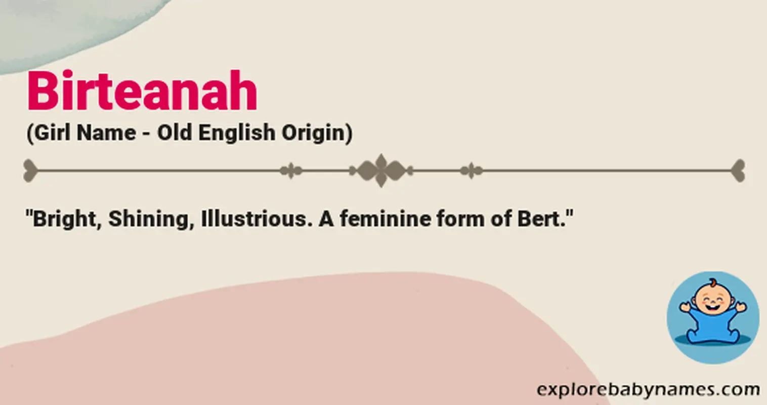 Meaning of Birteanah