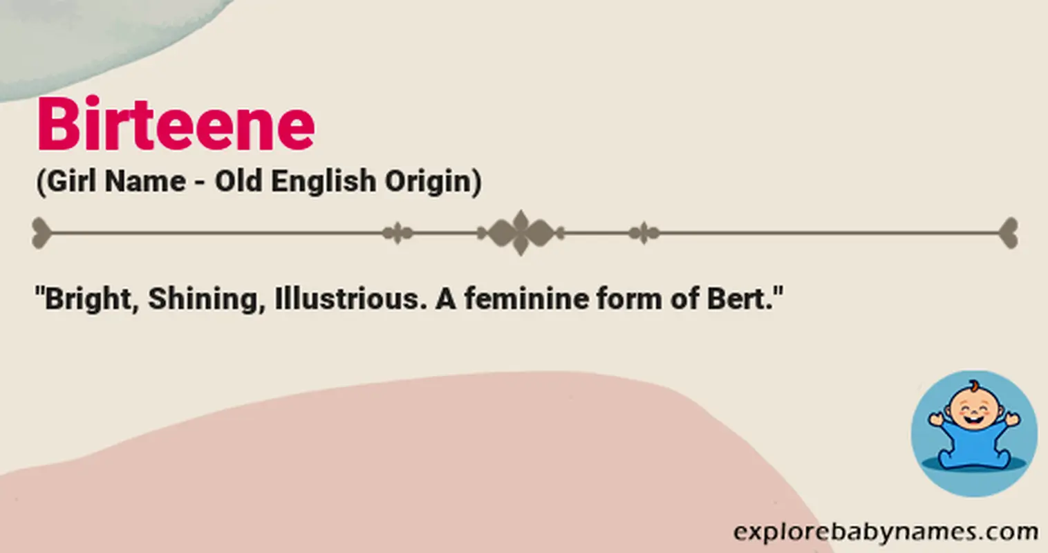 Meaning of Birteene