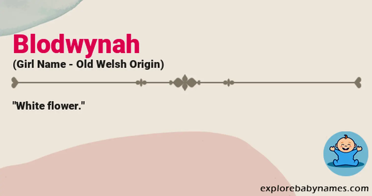 Meaning of Blodwynah