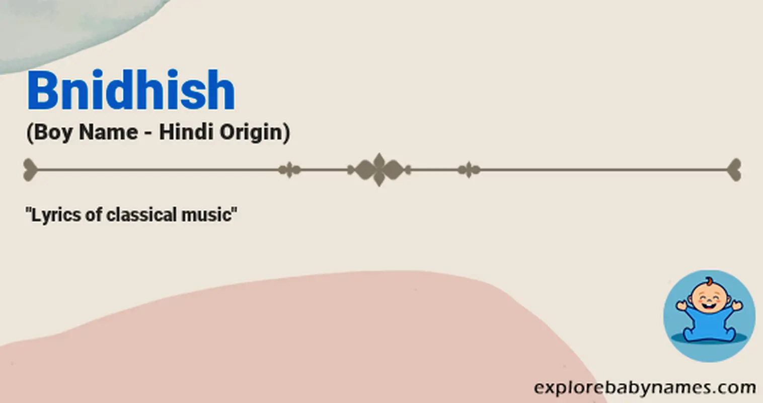 Meaning of Bnidhish