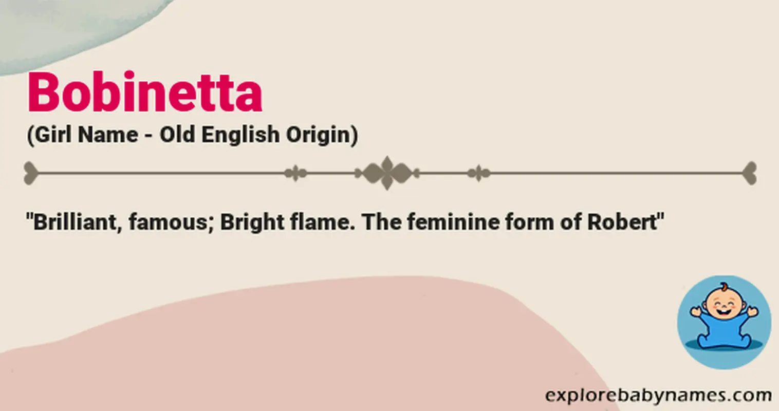 Meaning of Bobinetta