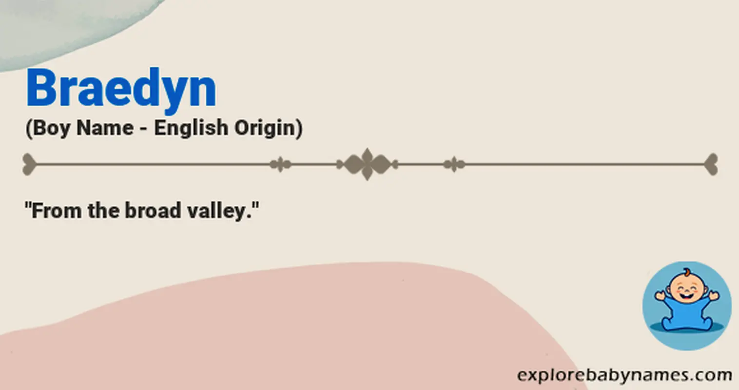 Meaning of Braedyn
