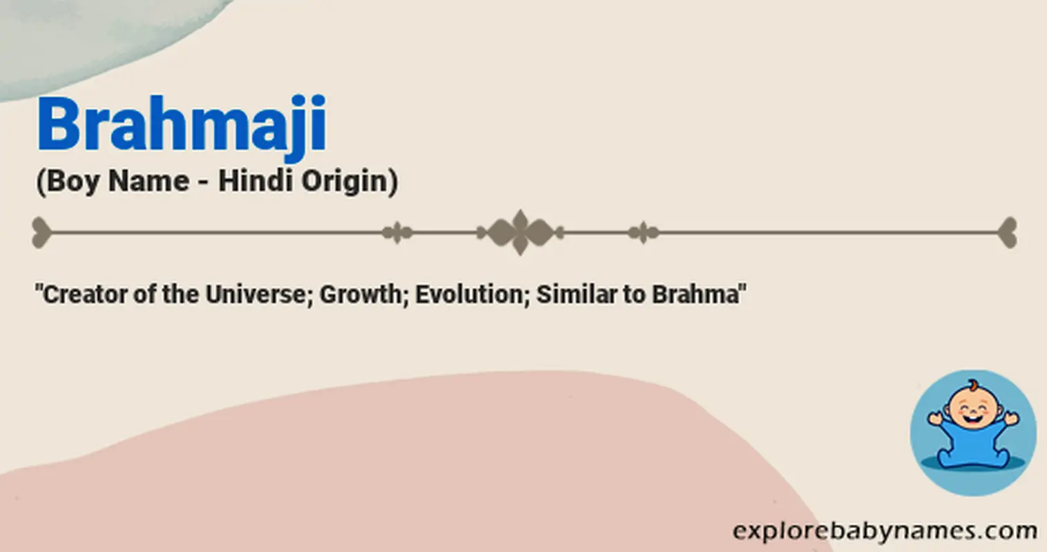 Meaning of Brahmaji