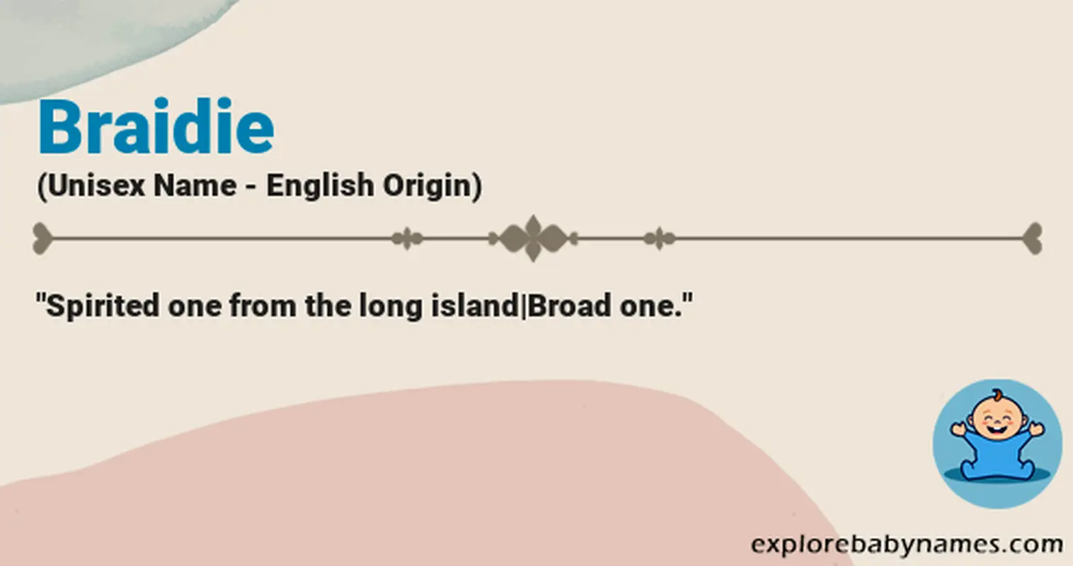 Meaning of Braidie
