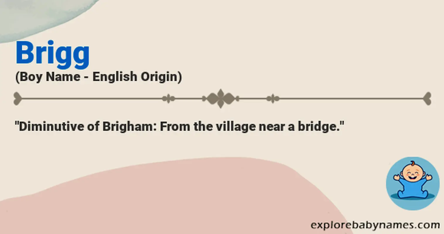 Meaning of Brigg
