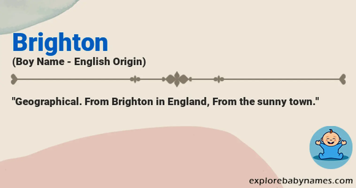 Meaning of Brighton