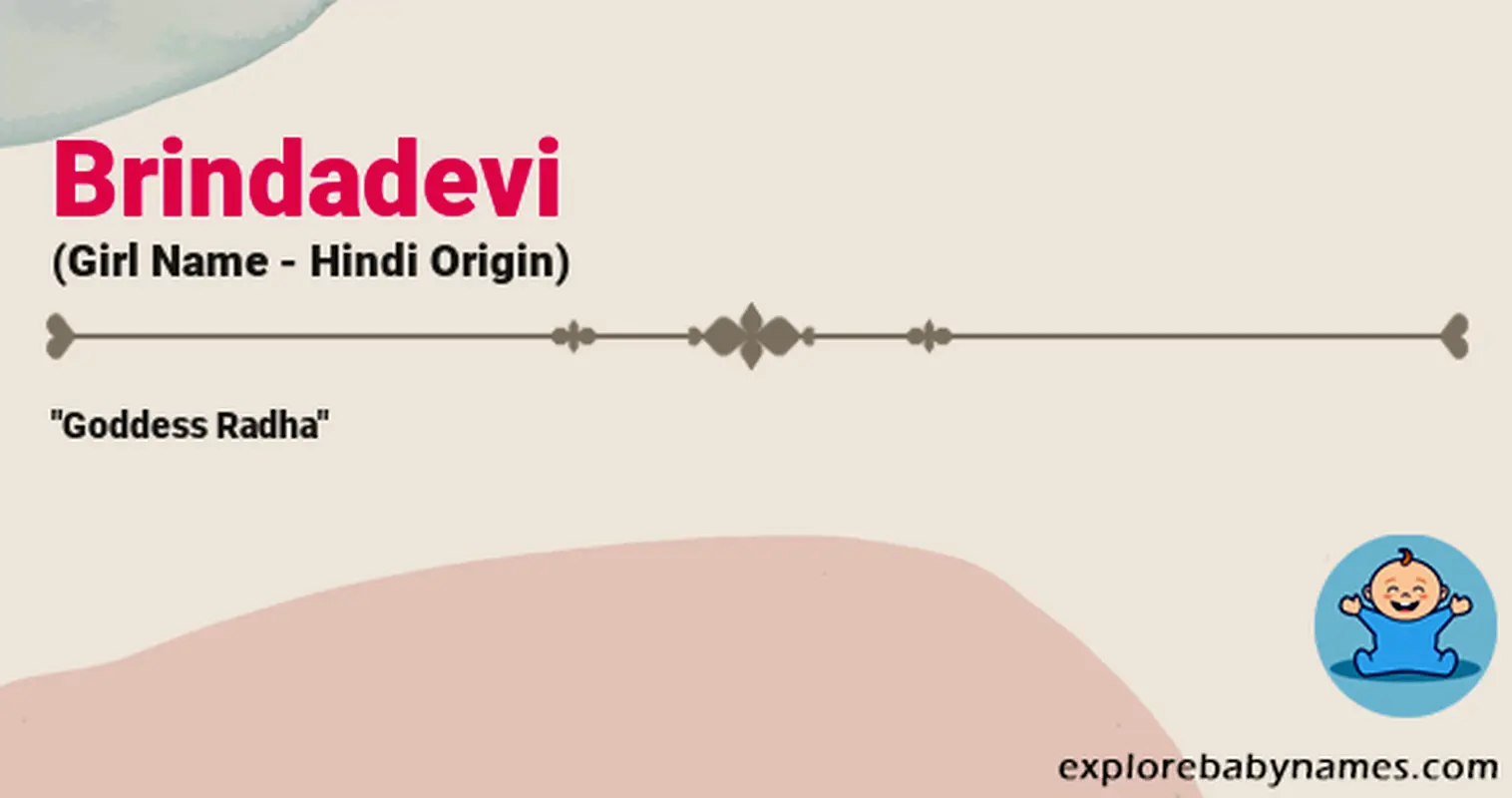 Meaning of Brindadevi