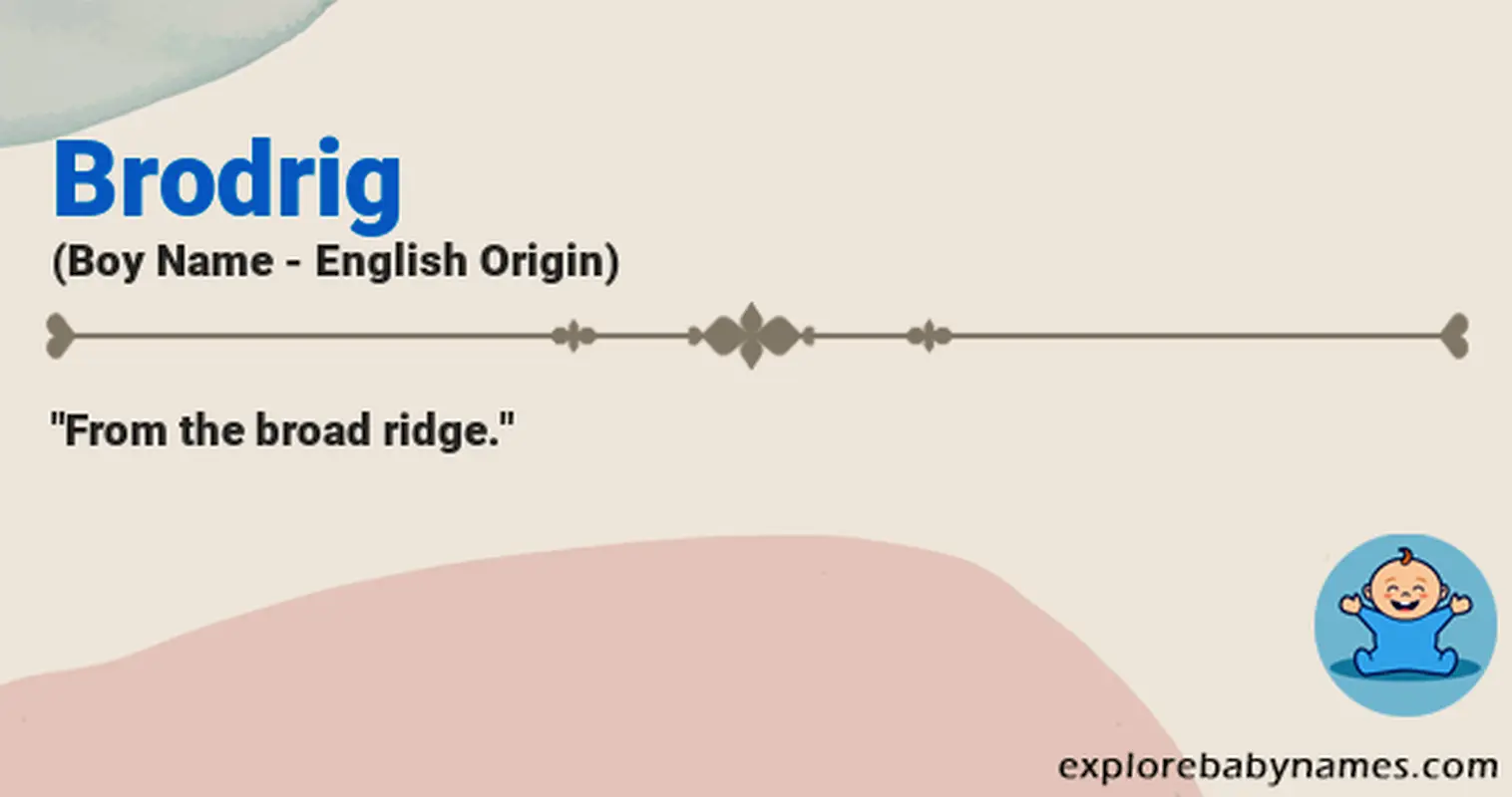 Meaning of Brodrig