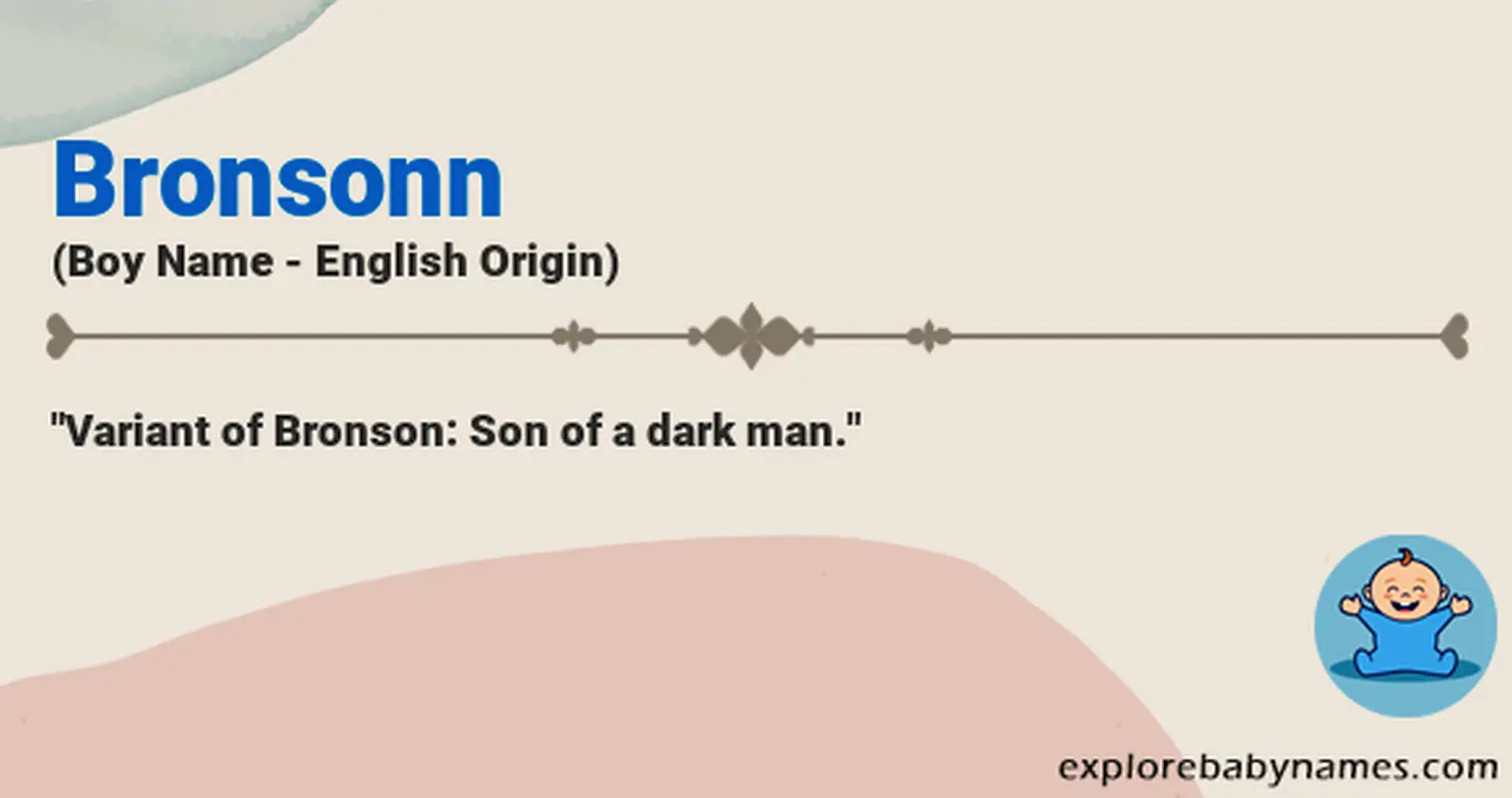 Meaning of Bronsonn