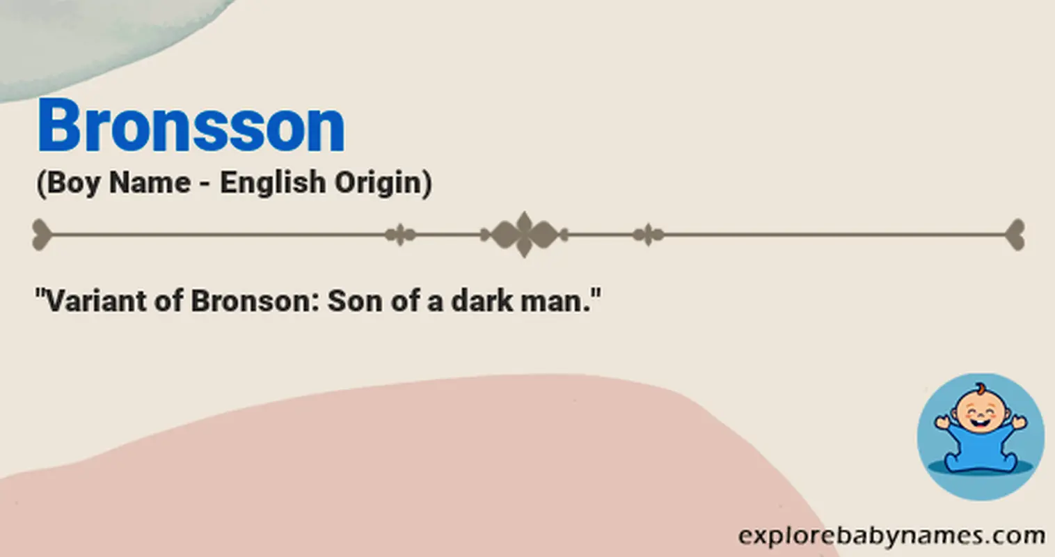 Meaning of Bronsson