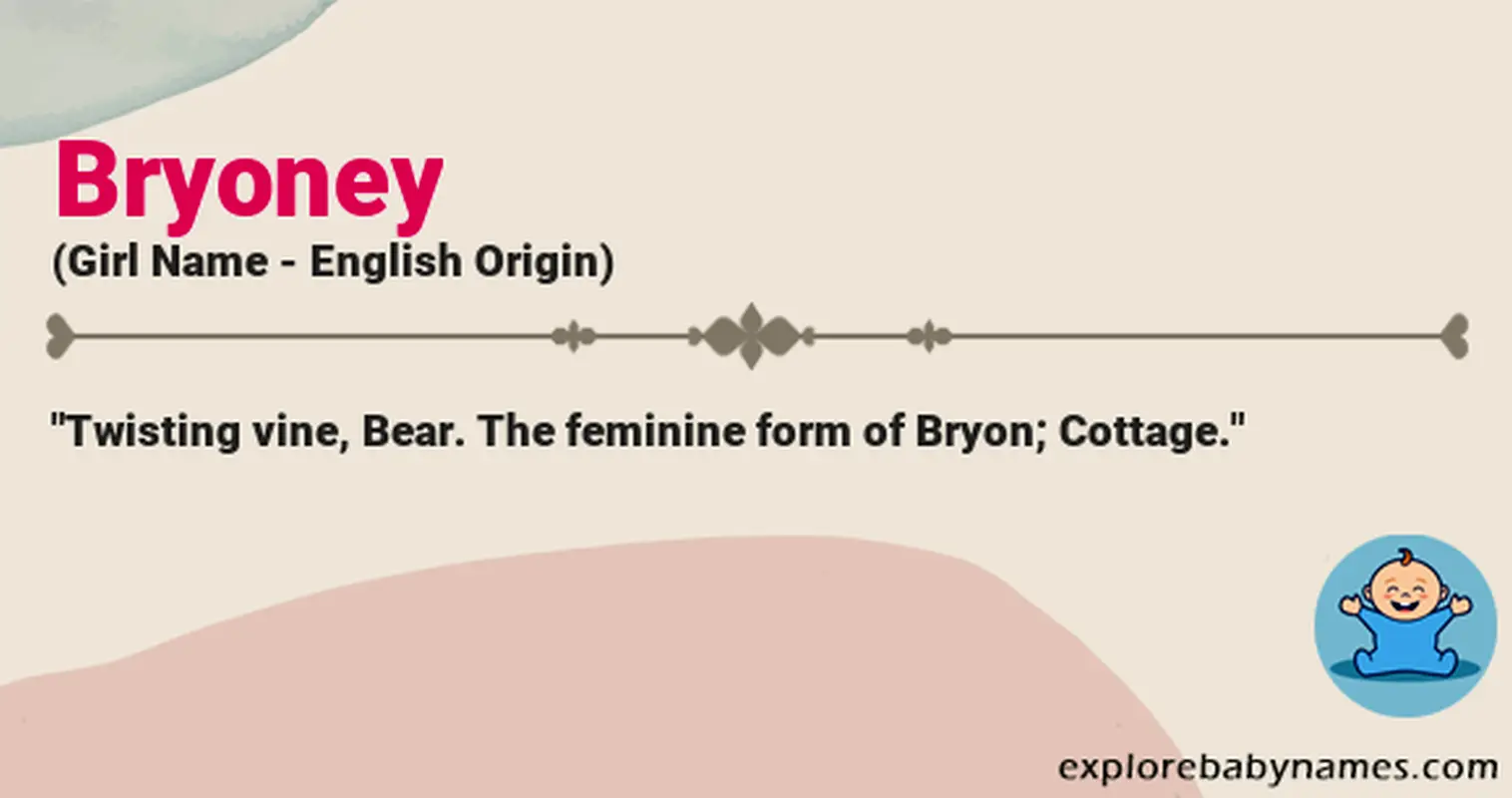 Meaning of Bryoney
