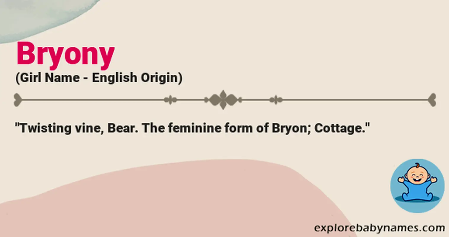 Meaning of Bryony