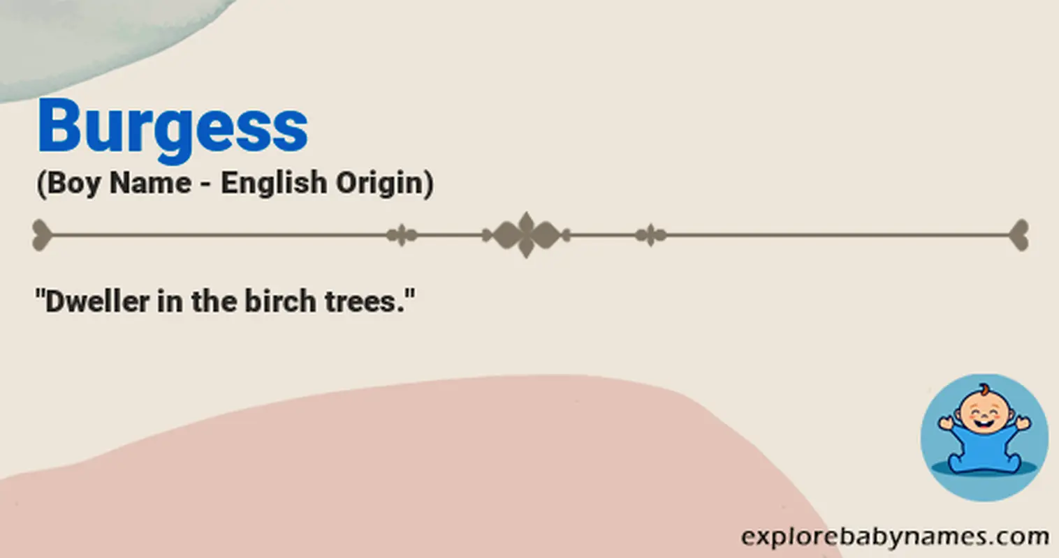 Meaning of Burgess