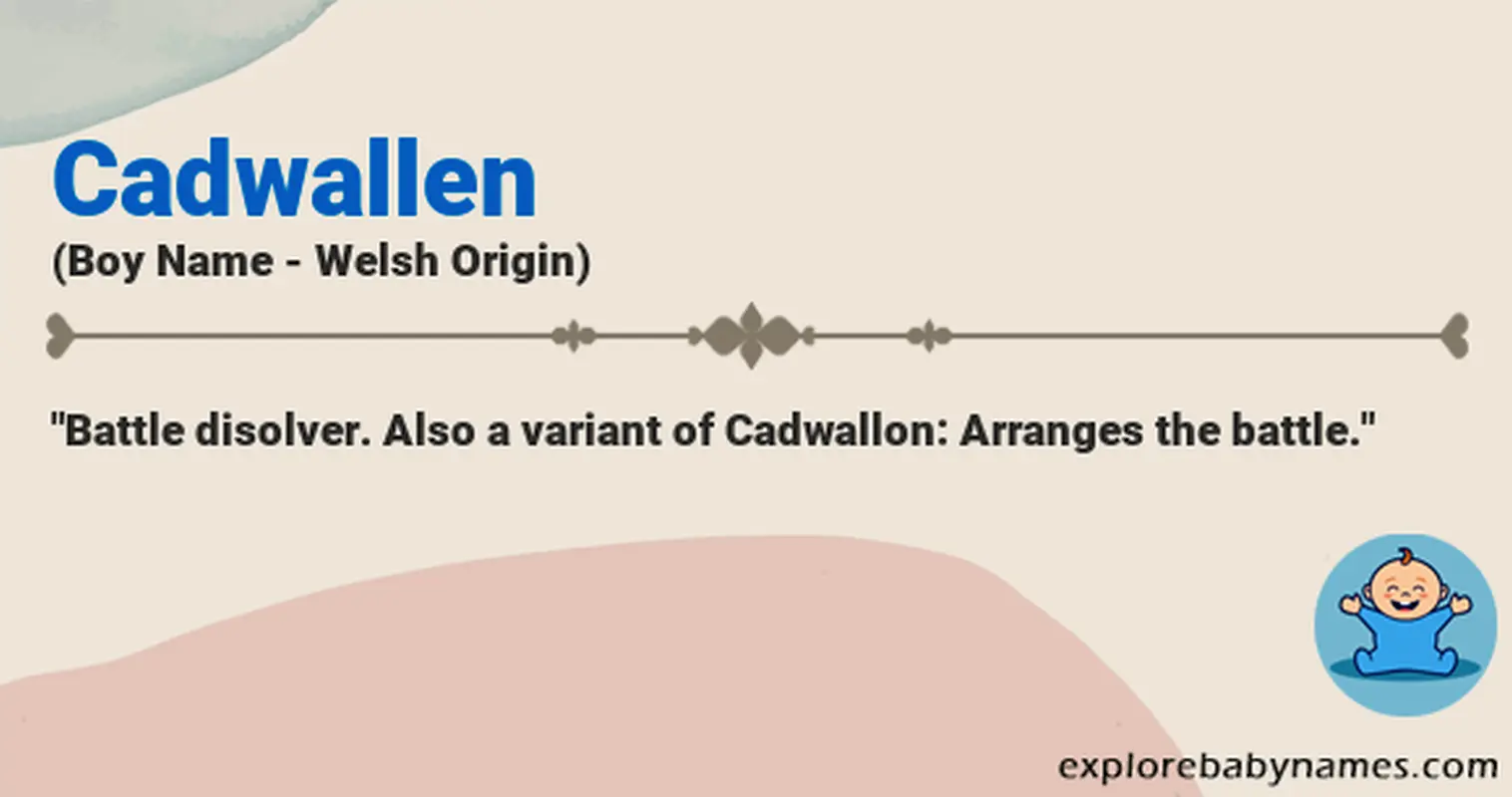 Meaning of Cadwallen
