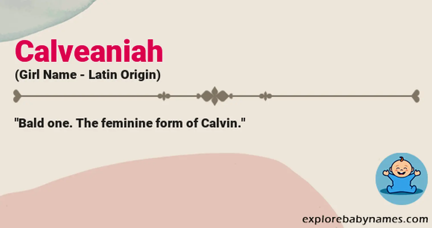 Meaning of Calveaniah