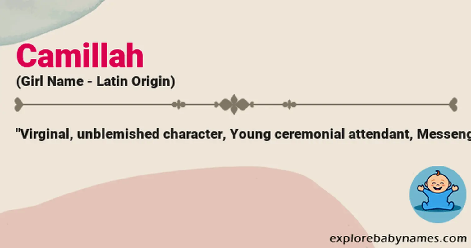 Meaning of Camillah