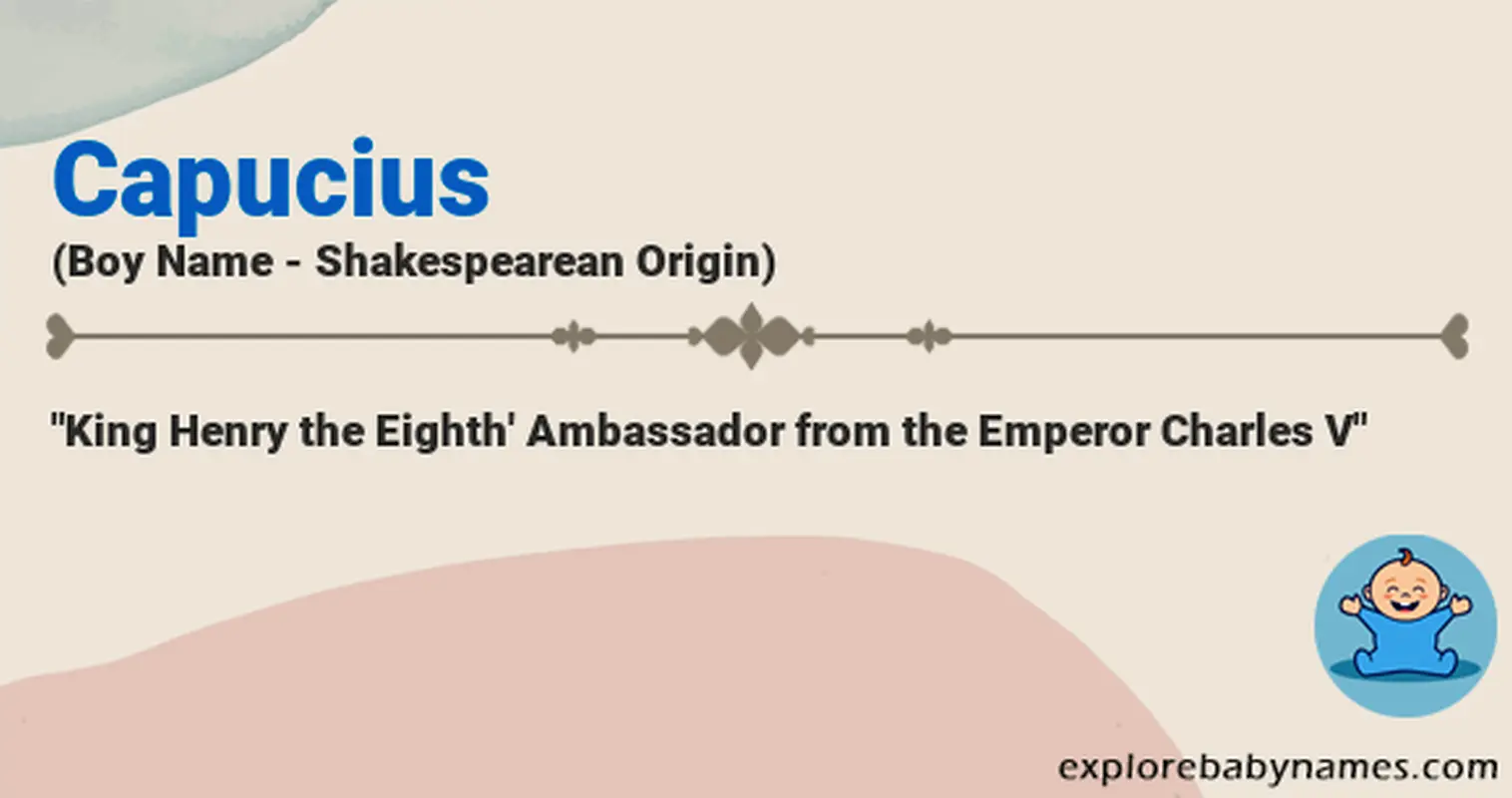 Meaning of Capucius
