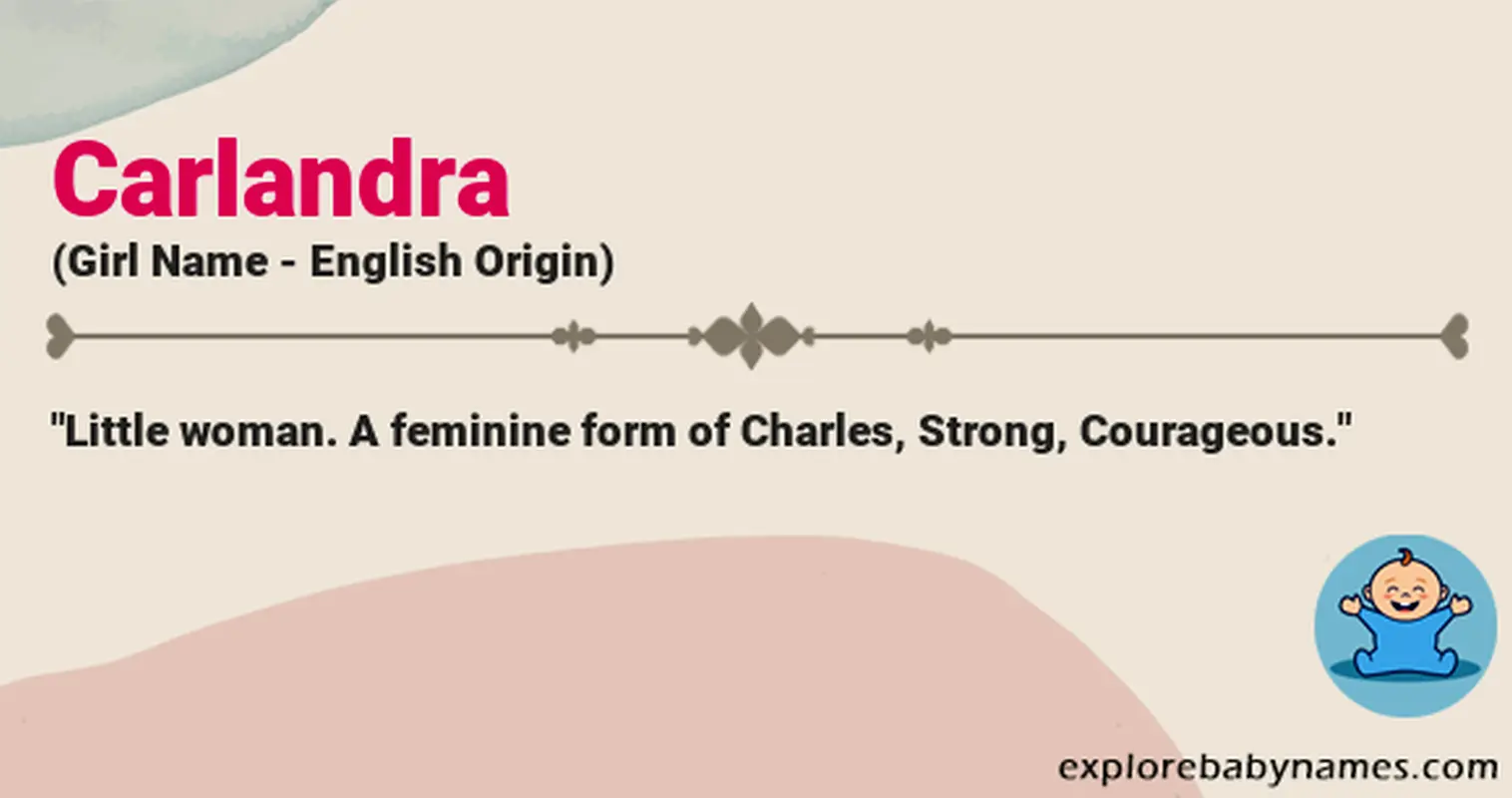 Meaning of Carlandra