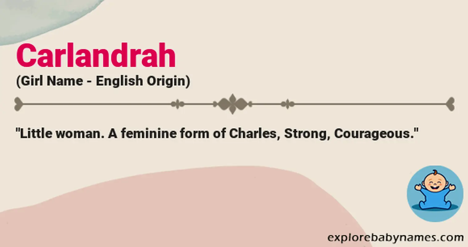 Meaning of Carlandrah