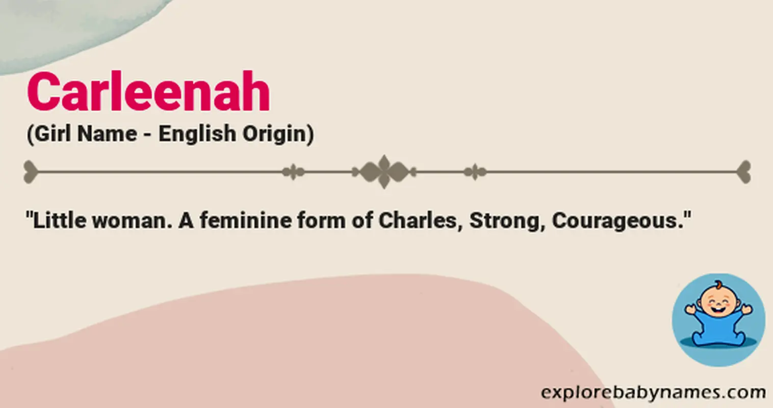 Meaning of Carleenah